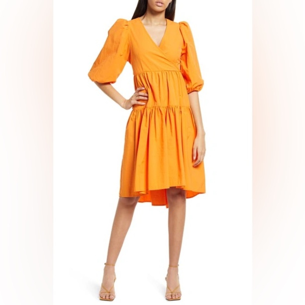 Orange Vero Moda Dress